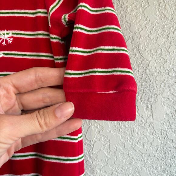 First Moments Girls Boys 6-9 month Romper Outfit First Christmas Snowman - Picture 4 of 8